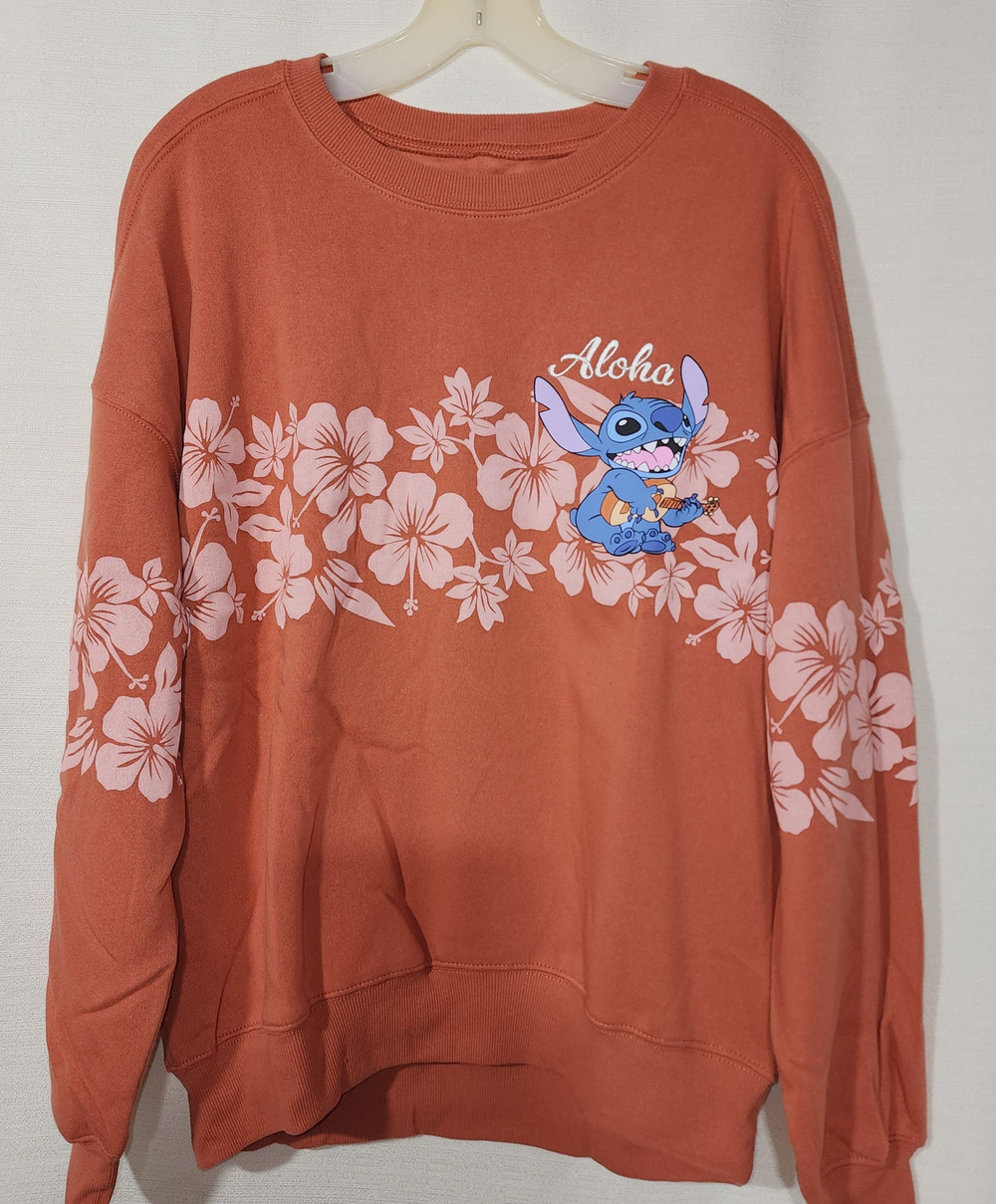 Disney Stitch women's medium aloha sweatshirts